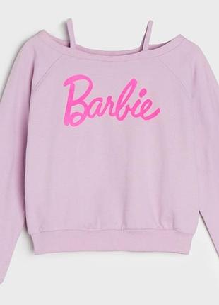 Світшот для дівчаток sinsay barbie лавандовий