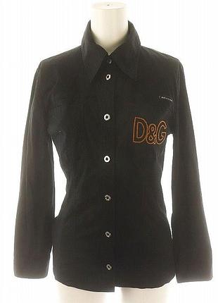 Вінтажна d&g dolce & gabbana сорочка | ittierre | made in italy | y2k