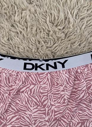 Піжамні шорти жіночі dkny рожеві з віскози