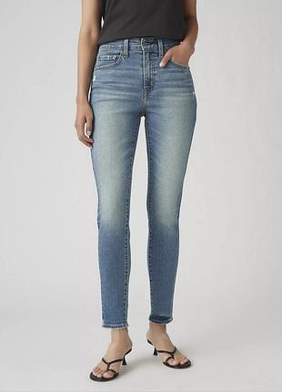 Джинси нові жіночі levi's skinny сині w33 l32
