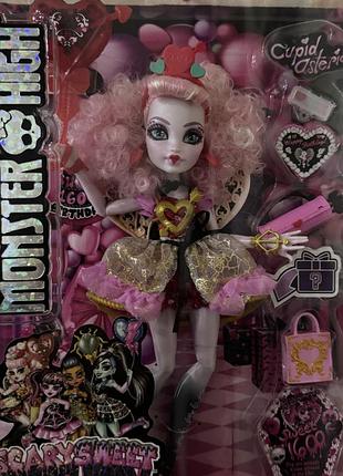 Лялька для дівчинки monster high cupid