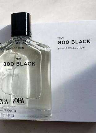 Туалетна вода zara man 800 black