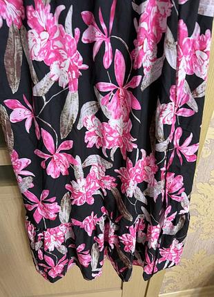 Міді сукня в квітковий принт shein 2xl 4