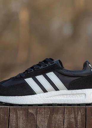 Кроссовки мужские adidas retropy e5 black white 5
