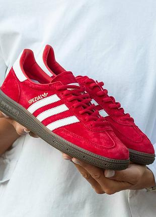 Кроссовки женские adidas spezial red
