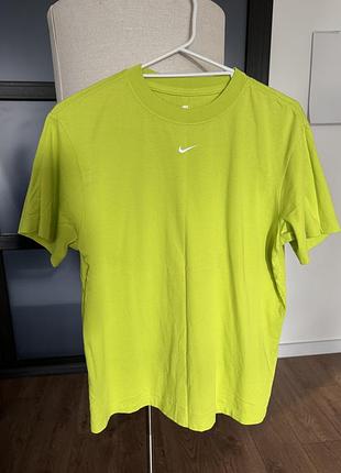 Футболка nike салатова xs