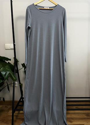 Сукня в рубчик 8