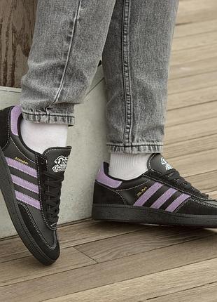 Кросівки чоловічі adidas birmingham ozzy osbourne black purple