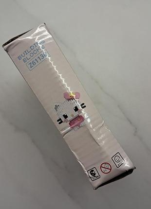 Конструктор лего sanrio котик hello kitty фигурка 6