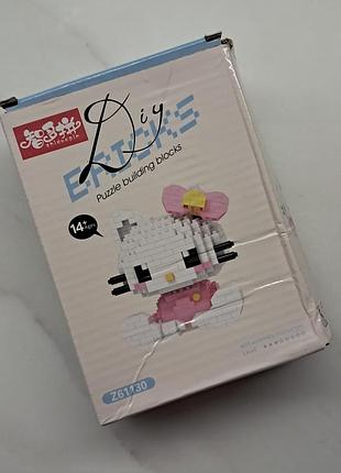 Конструктор лего sanrio котик hello kitty фигурка 7