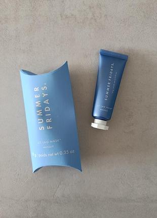Маска для обличчя «jet lag mask» від бренду summer fridays, міні-версія, нова