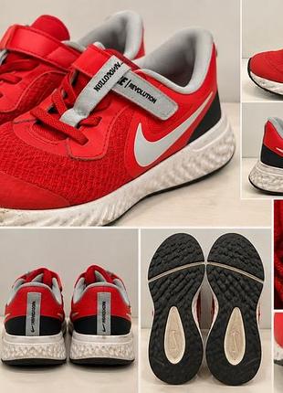 Кросівки дитячі nike revolution червоні, р. 34, 21,5 см