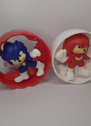 Іграшки сонік та наклз у колесах (sonic & knuckles)
