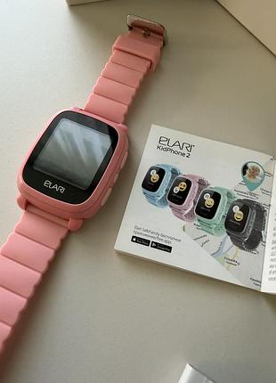 Дитячий смарт-годинник elari kidphone 2 рожевого кольору