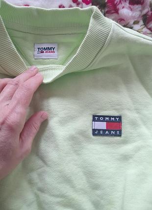 Светр жіночий tommy jeans салатовий