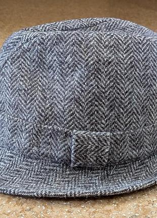 Винтажная английская шляпа dunn & co cap harris tweed