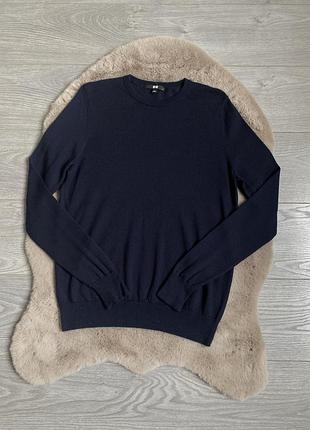 Uniqlo чоловічий фірмовий вовняний светр р.м