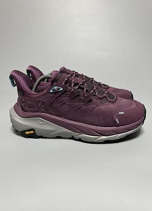 Трекінгові черевики на гортексі hoka one one kaha 2 low gtx gore-tex vibram оригінал 1123191 gwcs