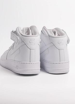 Кросівки nike air force 1 mid white | 36–41 4