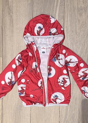 Вітрівка леді баг / lady bug від chicco на 3-4 роки