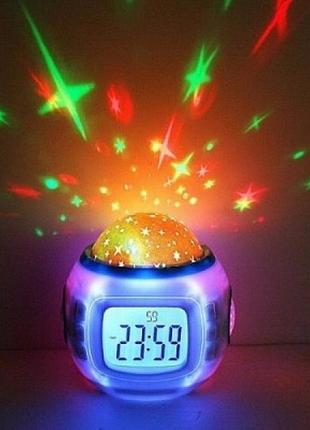 Годинник-проєктор зоряного неба yuhai ui-1038