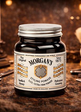 Помада для волос morgans vanilla honey pomade extra firm hold 50 г мужская помада для укладки волос сверхсильная фиксация