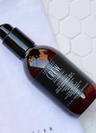Увлажняющий бальзам для лица american crew face balm spf15 мужской уход защита от солнца 170 мл