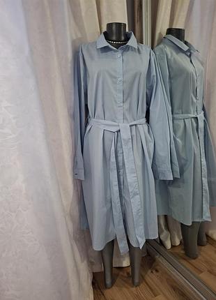 Котоновое платье 👗 рубашка