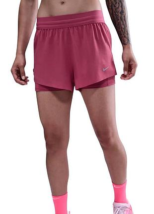 Женские шорты nike dri-fit swift 2in 1(с вшитыми шортами)