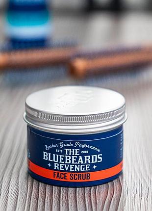 Скраб для обличчя the bluebeards revenge face scrub 100 мл глибоко очищає шкіру видаляє забруднення та ороговілі клітини