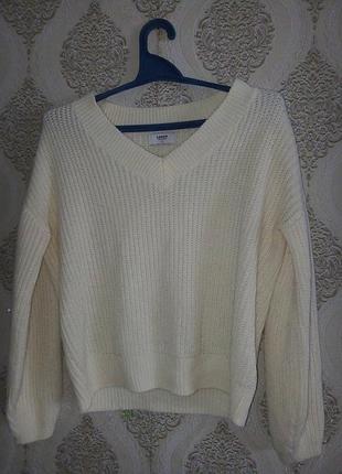 Светр жіночий cropp knitwear молочний