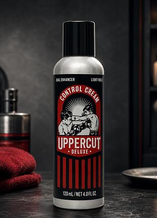 Крем для укладки волос uppercut deluxe control cream 120 мл легкая фиксация контроль пушистости кудрей