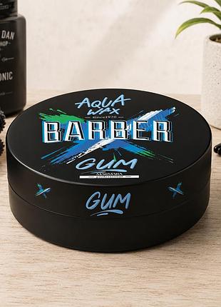Віск для укладання волосся з блиском і регульованою фіксацією marmara barber aqua wax gum 150 мл