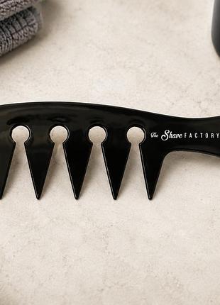 Гребінець для волосся the shave factory hair comb 044 професійний антистатичний для текстури обєму та укладання