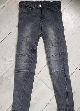 Джинси жіночі h&m skinny сірі, розмір 27