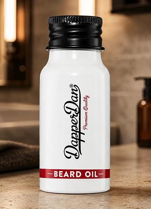 Олія для бороди dapper dan premium beard oil 30 мл з ароматом ванілі та бобів тонка