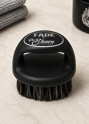 Щітка для фейду на палець the shave factory finger fade brush натуральна щетина для барберів і стрижки
