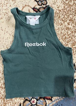 Топ жіночий h&m reebok зелений