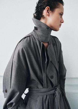 Пальто (тренч) от zara 4