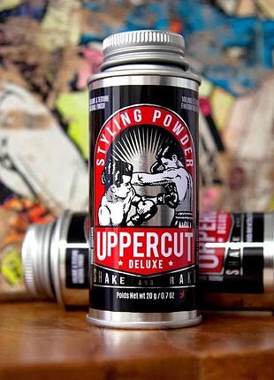 Пудра для укладки uppercut deluxe styling powder 20 г для объема волос со средней фиксацией для мужчин