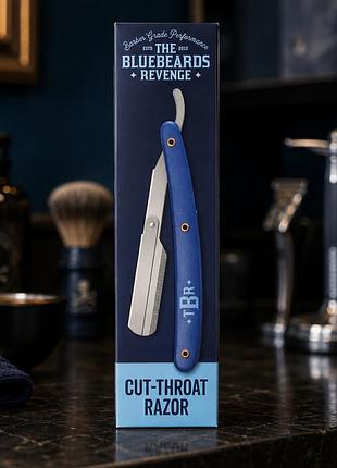 Бритва the bluebeards revenge cut throat razor new професійна шавета зі змінними лезами для точного гоління підходить для барберів