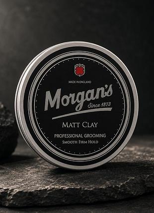 Матовая глина для укладки волос morgans matt clay 120 мл сильная фиксация матовый эффект и текстура 75