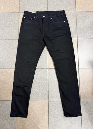 Джинси чоловічі levi's premium чорні розмір 33/32