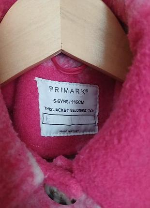 Пальто дитяче primark 4