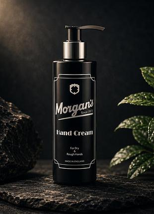 Крем для рук morgans hand cream 250мл мужской увлажнение питание защита от сухости и трещин быстрое впитывание уход за руками
