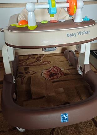 Ходунки baby walker з ігровою панеллю