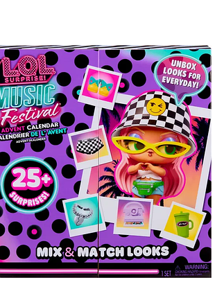 Lol surprise адвент календарь музыкальный фестиваль 2026 music festival advent calendar