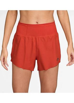Женские шорты nike trail dri-fit mid-rise