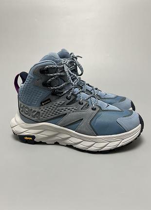 Трекінгові черевики на гортексі hoka one one anacapa mid gtx gore-tex vibram оригінал 1119372 mshm