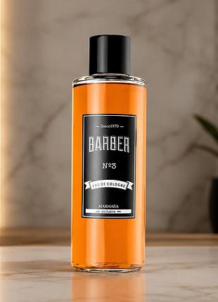 Одеколон після гоління marmara barber n2 eau de cologne 500 мл чоловічий барбершоп after shave лосьйон 3
